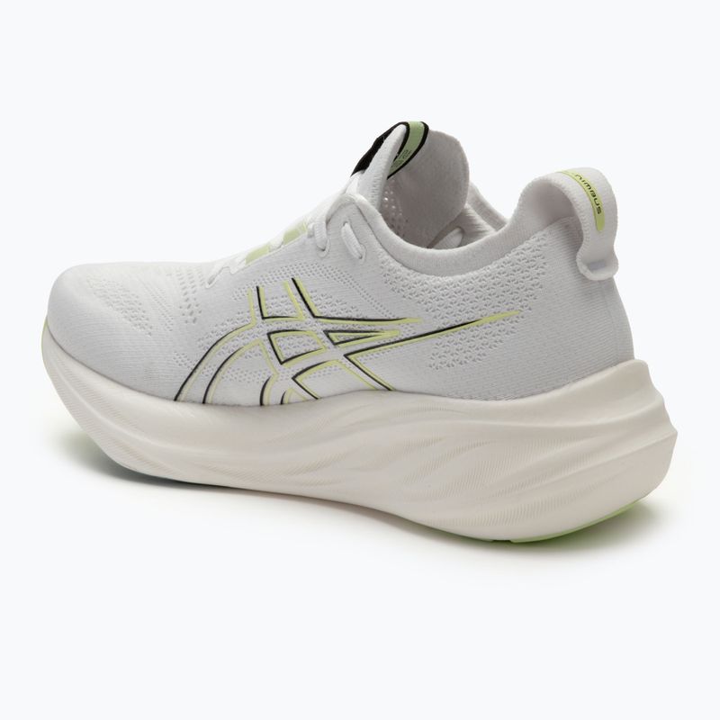 ASICS Gel-Nimbus 26 ανδρικά αθλητικά παπούτσια για τρέξιμο λευκό/κερασιά 3