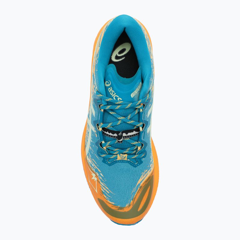 ASICS Fuji Lite 5 ανδρικά αθλητικά παπούτσια τρεξίματος μπλε/ψυχρό σπίρτο 5