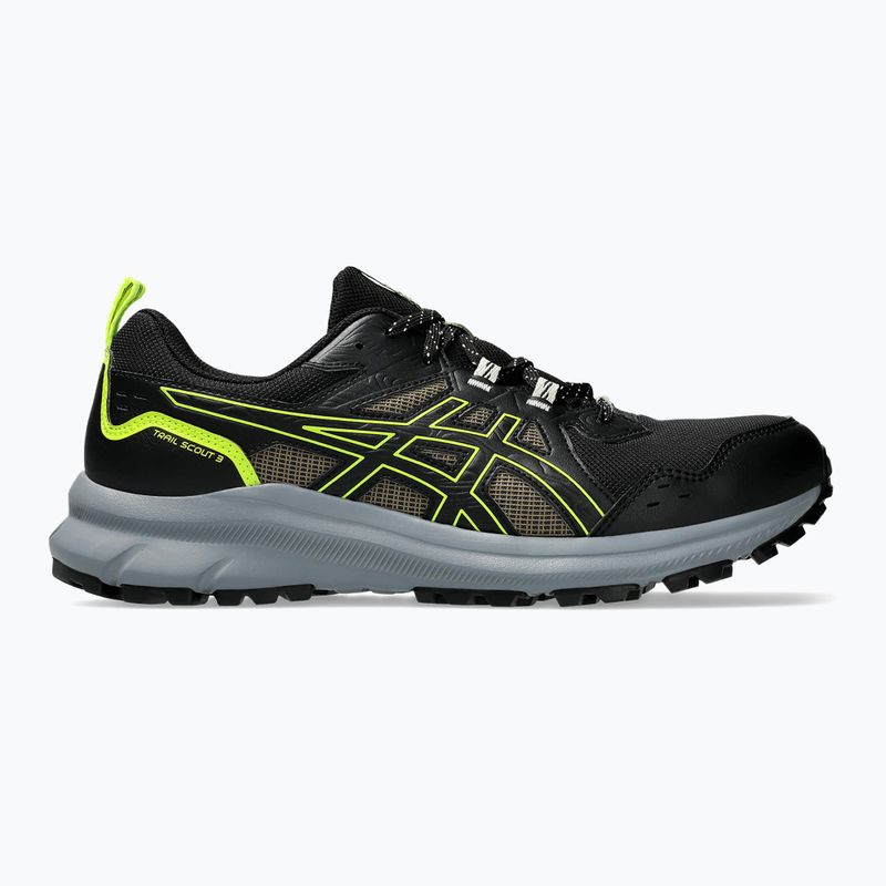 Ανδρικά παπούτσια για τρέξιμο ASICS Trail Scout 3 black/safety yellow