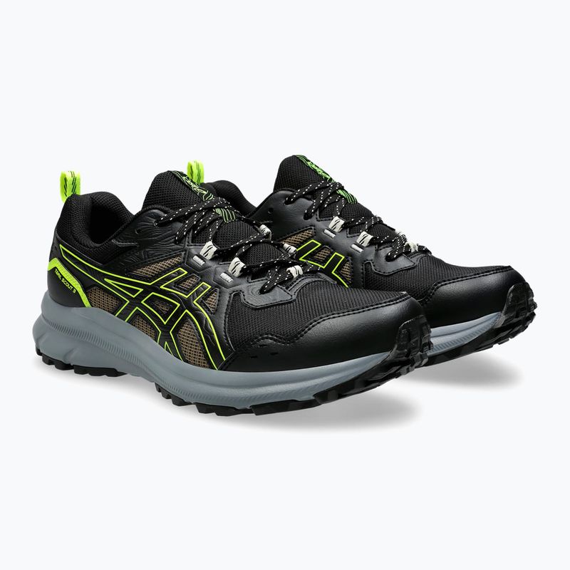 Ανδρικά παπούτσια για τρέξιμο ASICS Trail Scout 3 black/safety yellow 3