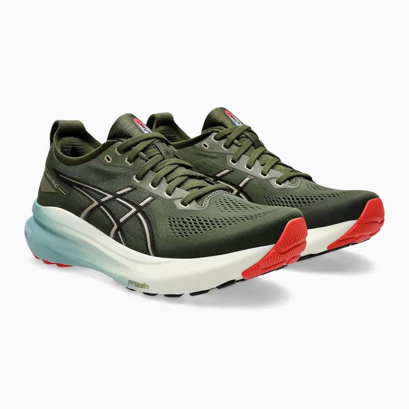 ASICS Gel-Kayano 31 ανδρικά παπούτσια για τρέξιμο πράσινο/μαύρο νέφος 8