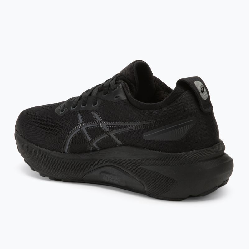 ASICS Gel-Kayano 31 ανδρικά παπούτσια για τρέξιμο μαύρο/μαύρο 3