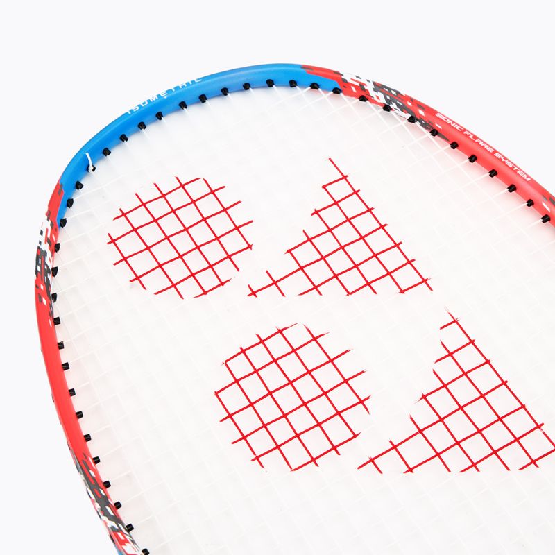 YONEX Nanoflare E13 μπλε/κόκκινη ρακέτα badminton 5