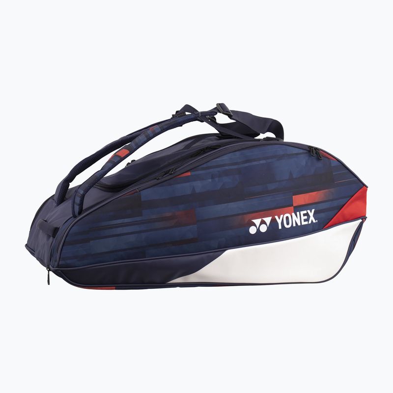 Τσάντα τένις YONEX Pro Raquet Bag Limited 9Pcs white/ navy/ red