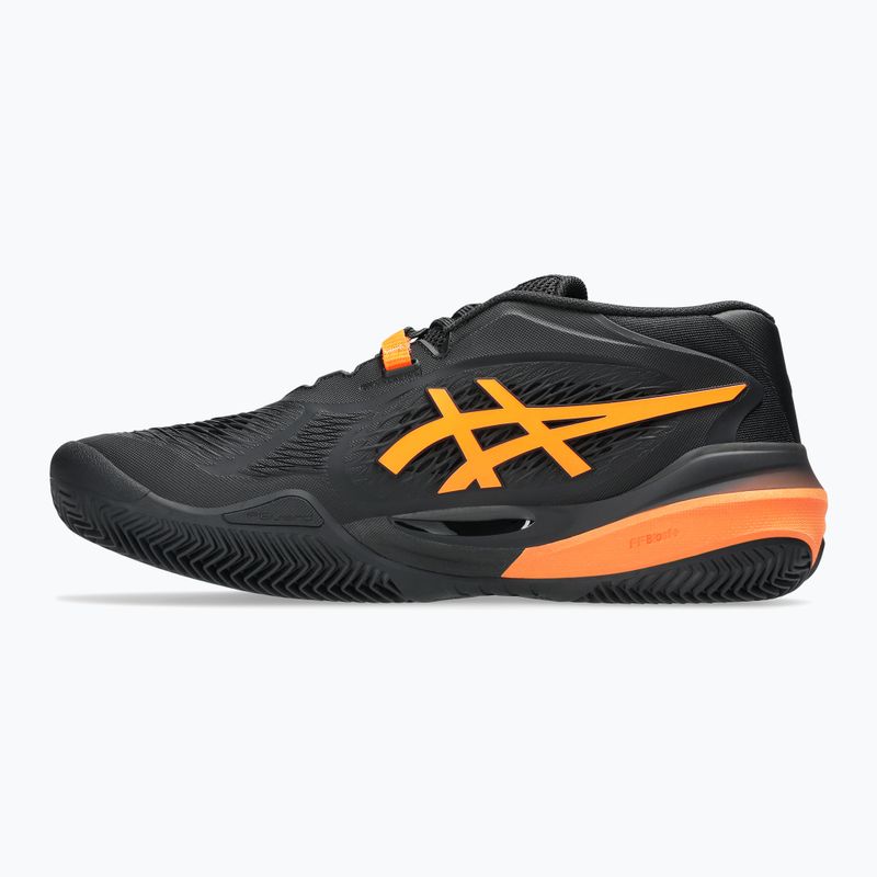 ASICS ανδρικά παπούτσια τένις Gel-Resolution X Clay μαύρο/ σοκαριστικό πορτοκαλί 9