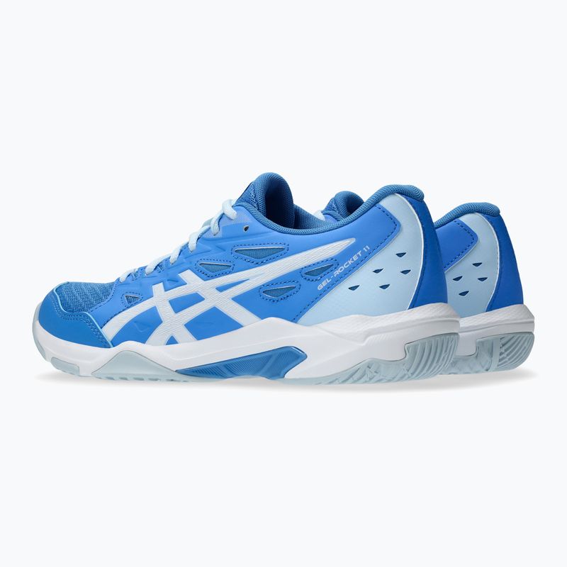 ASICS γυναικεία παπούτσια Gel-Rocket 11 μπλε ακτή/λευκό 4