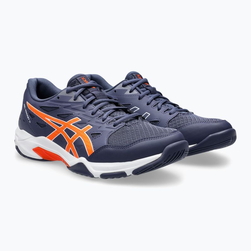 ASICS ανδρικά παπούτσια Gel-Rocket 11 indigo fog/new orange 3