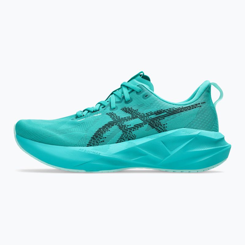 ASICS Novablast 5 wave ανδρικά παπούτσια τρεξίματος πετρόλ/μαύρο 2