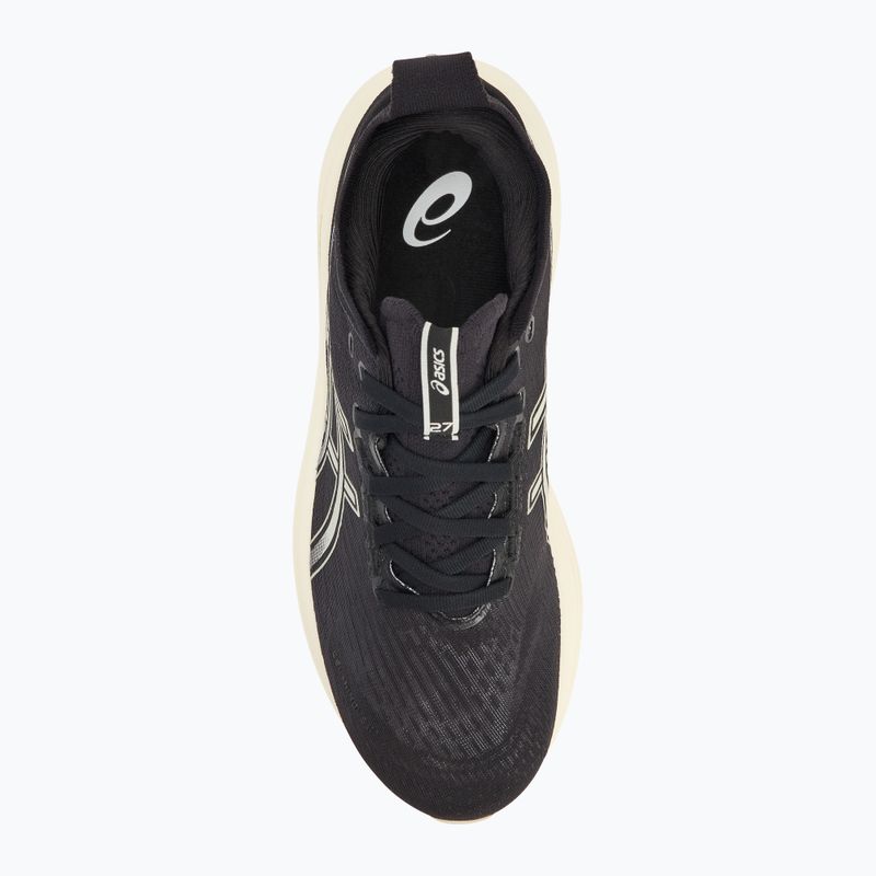 ASICS Gel-Nimbus 27 ανδρικά αθλητικά παπούτσια για τρέξιμο μαύρο/γκρι λίμνη 5