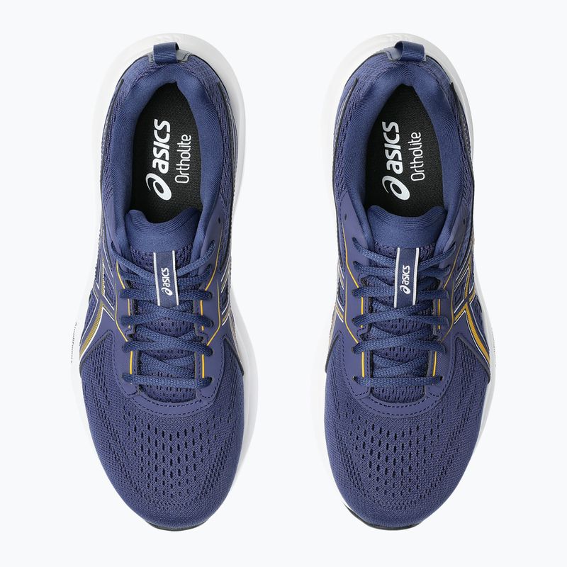 ASICS Gel-Contend 9 ανδρικά παπούτσια για τρέξιμο μπλε μπλε/λευκό indigo 12