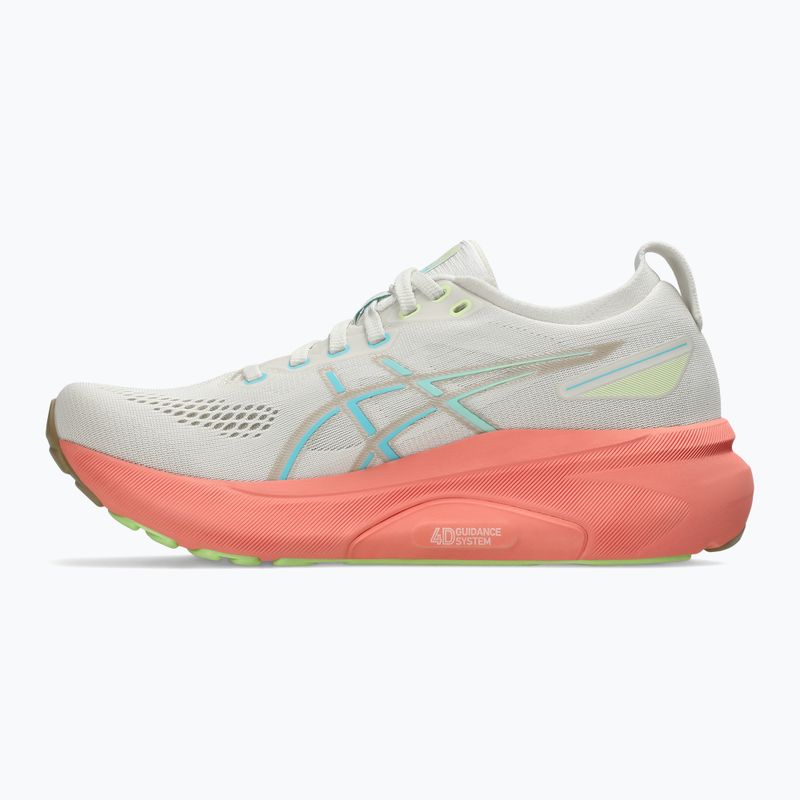 ASICS Gel-Kayano 31 γυναικεία παπούτσια για τρέξιμο birch/energy aqua 2