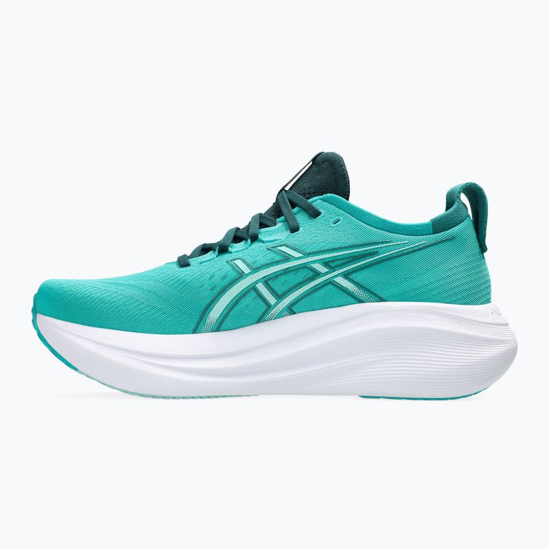 ASICS Gel-Nimbus 27 ανδρικά παπούτσια για τρέξιμο wave teal/saxon green 9