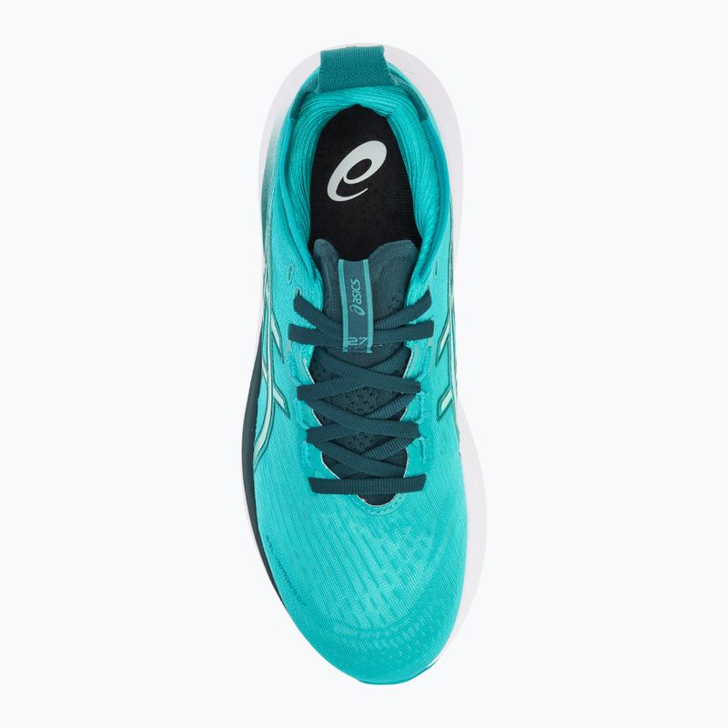 ASICS Gel-Nimbus 27 ανδρικά παπούτσια για τρέξιμο wave teal/saxon green 5