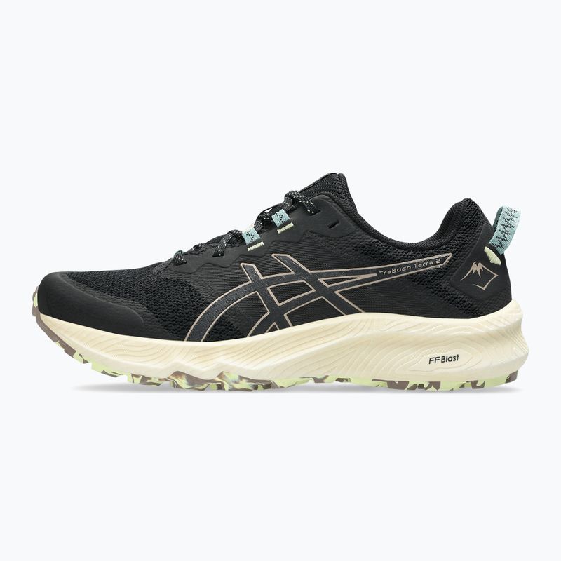 ASICS Trabuco Terra 2 ανδρικά παπούτσια για τρέξιμο μαύρο/ταγρέ γκρι 2