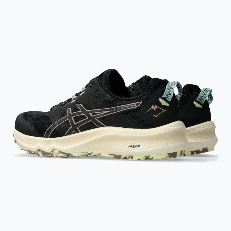 ASICS Trabuco Terra 2 ανδρικά παπούτσια για τρέξιμο μαύρο/ταγρέ γκρι 4