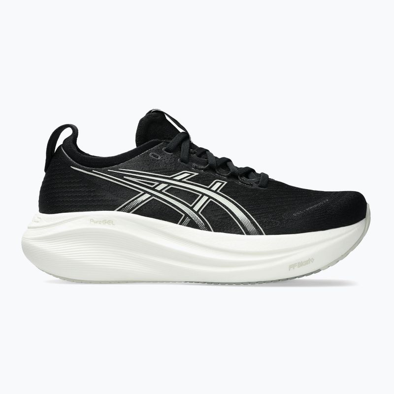 ASICS Gel-Nimbus 27 γυναικεία παπούτσια για τρέξιμο μαύρο/γκρι λίμνη 8