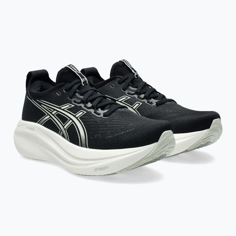 ASICS Gel-Nimbus 27 γυναικεία παπούτσια για τρέξιμο μαύρο/γκρι λίμνη 10