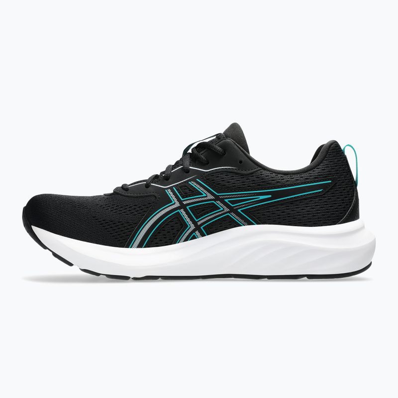 ASICS Gel-Contend 9 ανδρικά αθλητικά παπούτσια για τρέξιμο μαύρο/κύμα πετρόλ 9