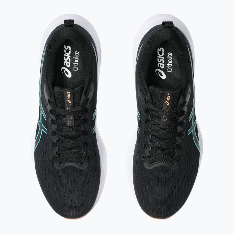 ASICS Gel-Excite 10 ανδρικά αθλητικά παπούτσια για τρέξιμο μαύρο/κύμα πετρόλ 12