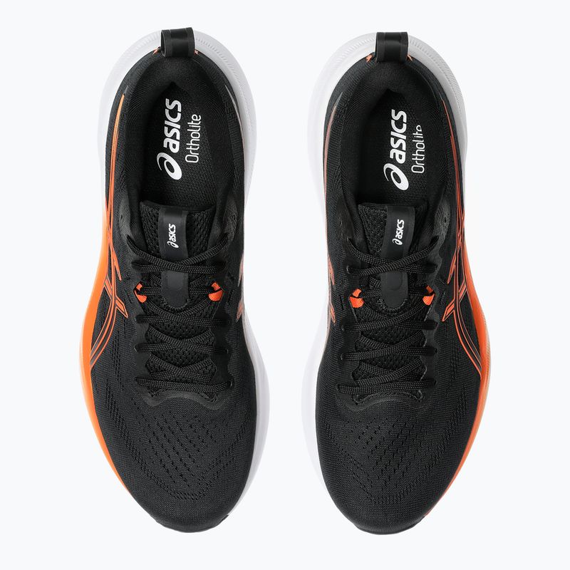 ASICS Gel-Pulse 16 ανδρικά παπούτσια για τρέξιμο μαύρο/nova orange 12