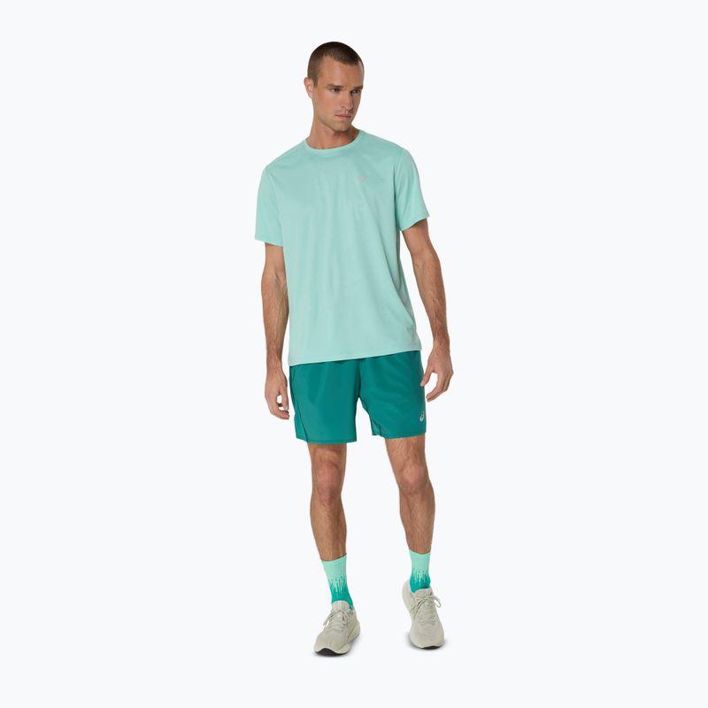 Ανδρικό μπλουζάκι για τρέξιμο ASICS Core oasis green 2