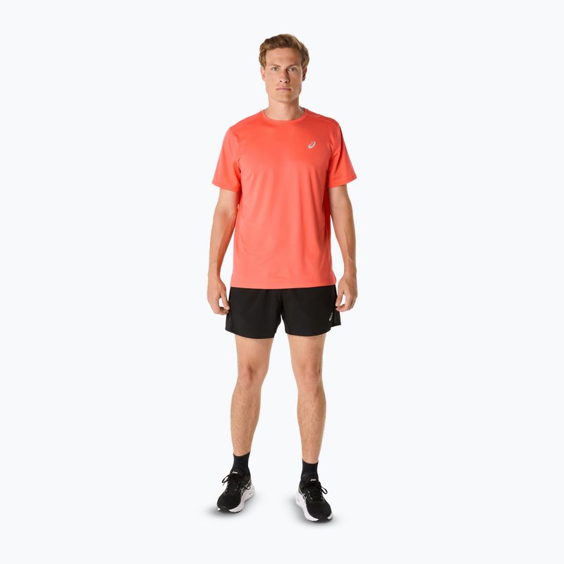 Ανδρικό πουκάμισο ASICS Core coral reef running shirt 2