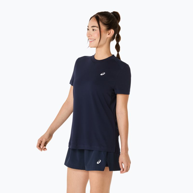 Γυναικείο μπλουζάκι τένις ASICS Court Top W midnight 4