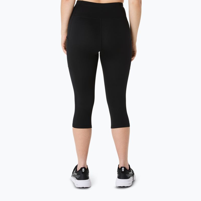 ASICS Core Capri Tight performance μαύρο γυναικείο κολάν για τρέξιμο 3