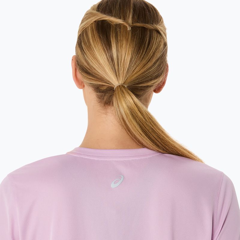 Γυναικεία μπλούζα ASICS Fujitrail Logo light ube running shirt 5