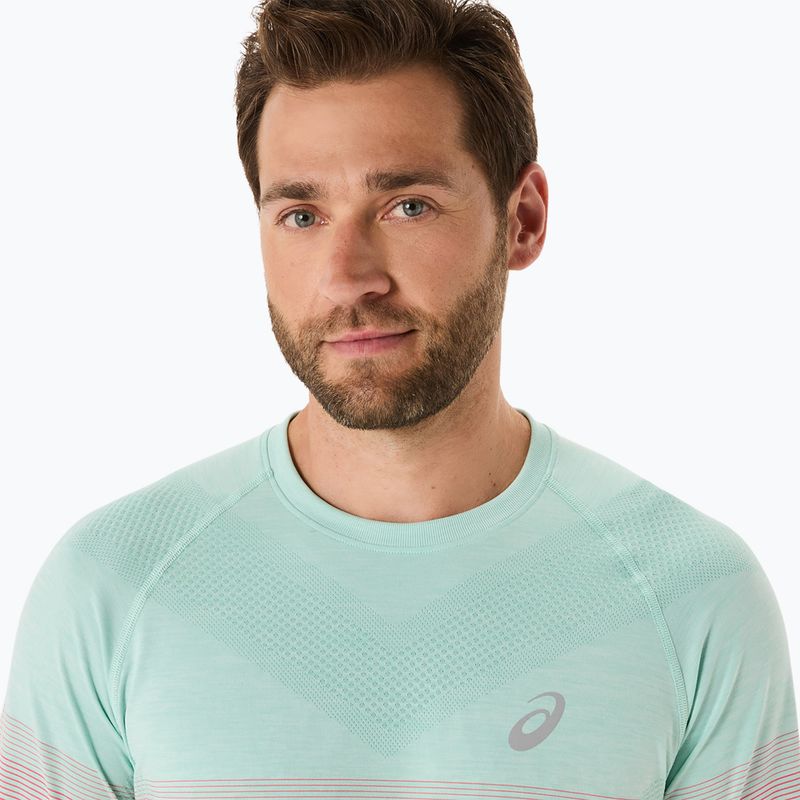 Ανδρικό ASICS Seamless coral reef/oasis green running longsleeve 5