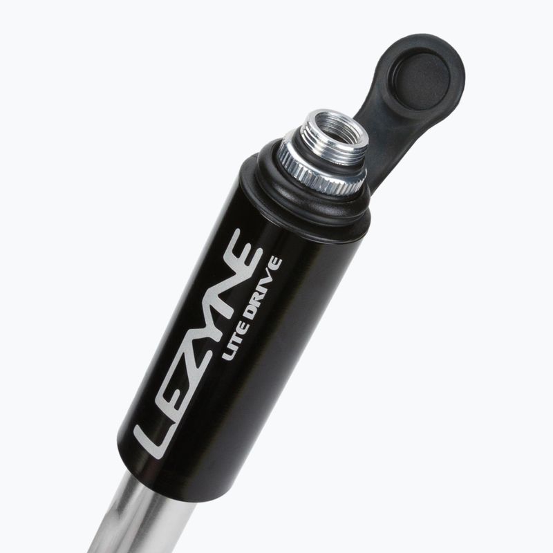 Αντλία ποδηλάτου Lezyne GRIP DRIVE HV M ABS FLEX 90psi ασημί LZN-1-MP-GRIPHV-V1M06 4