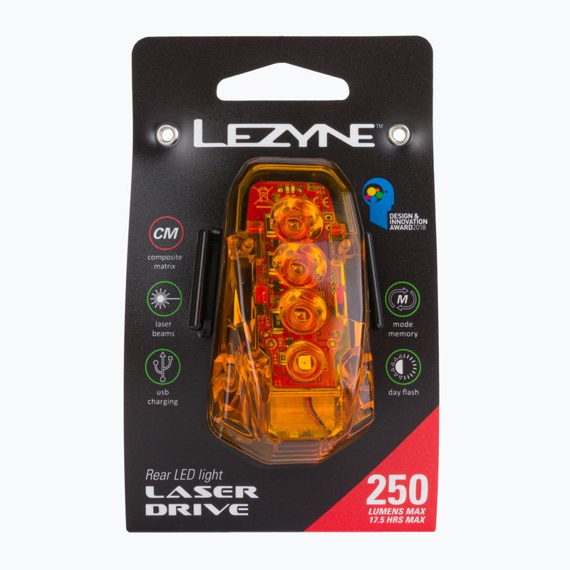 Lezyne Laser Drive Led οπίσθιος λαμπτήρας ποδηλάτων LZN-1-LED-23R-V104