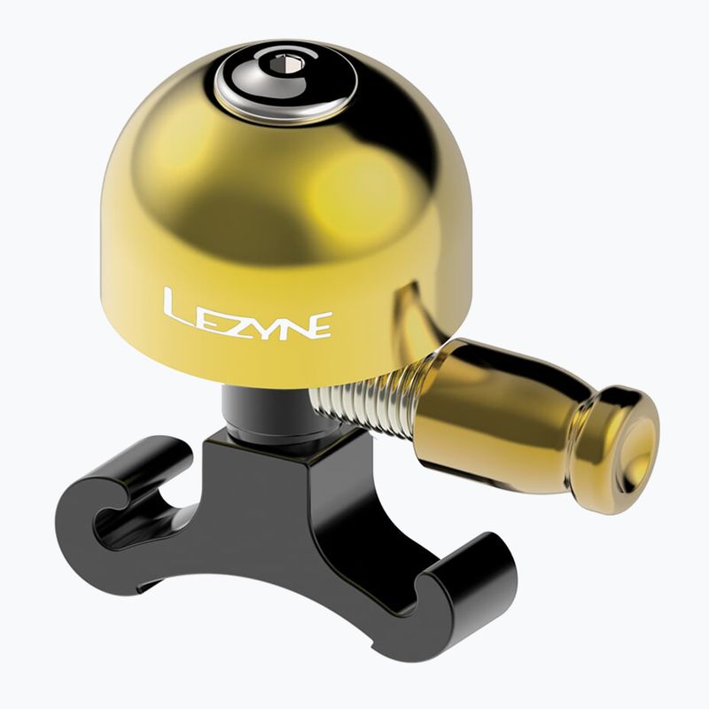 Lezyne Classic Brass S ορειχάλκινο/μαύρο κουδούνι ποδηλάτου