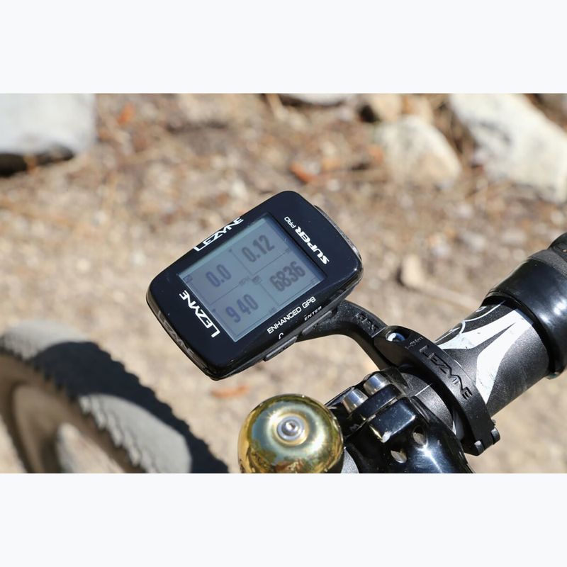 Κοντέρ ποδηλάτου Lezyne Super Pro GPS black 6