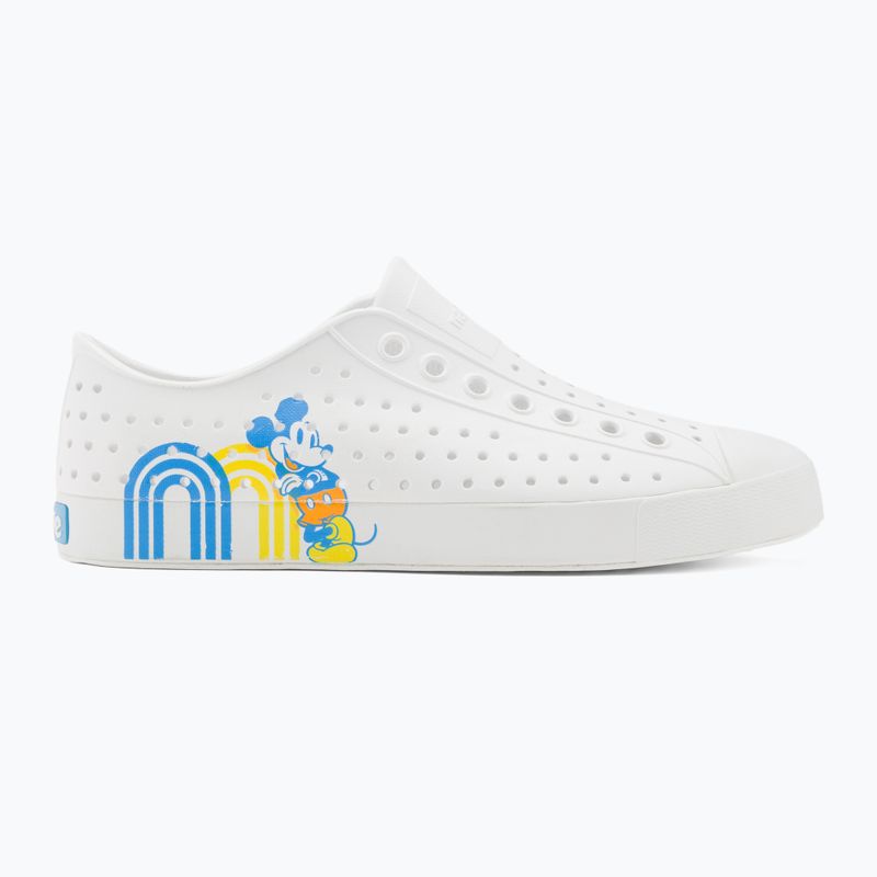 Native Jefferson Print Disney αθλητικά παπούτσια shell white/shell white/positive mickey 2