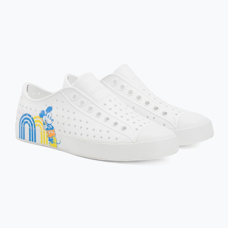 Native Jefferson Print Disney αθλητικά παπούτσια shell white/shell white/positive mickey 4