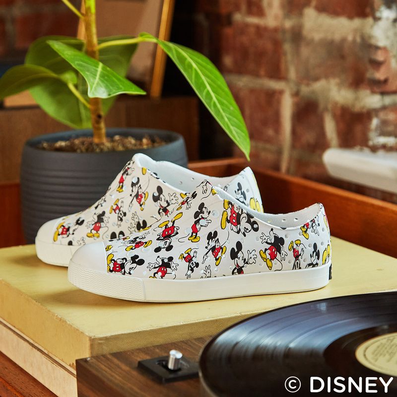 Native Jefferson Print Disney αθλητικά παπούτσια shell white/shell white/all over print 14