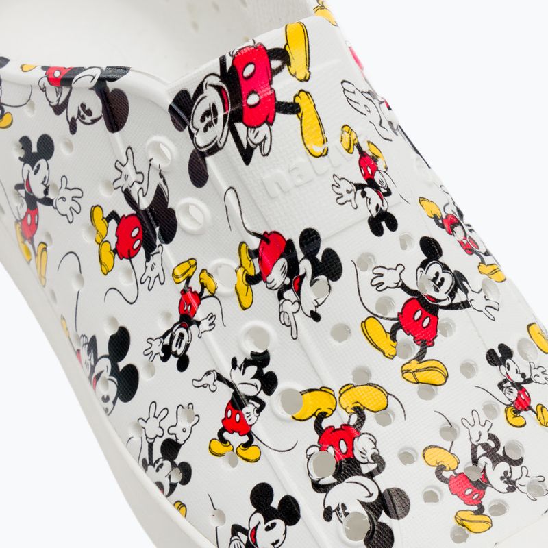 Native Jefferson Print Disney Jr παιδικά αθλητικά παπούτσια shell white/shell white/all over print 8