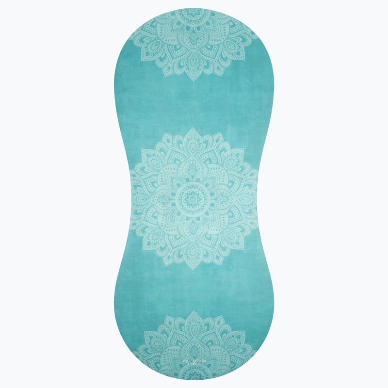 Yoga Design Lab Curve yoga mat 3,5 mm τυρκουάζ Mandala τυρκουάζ 5