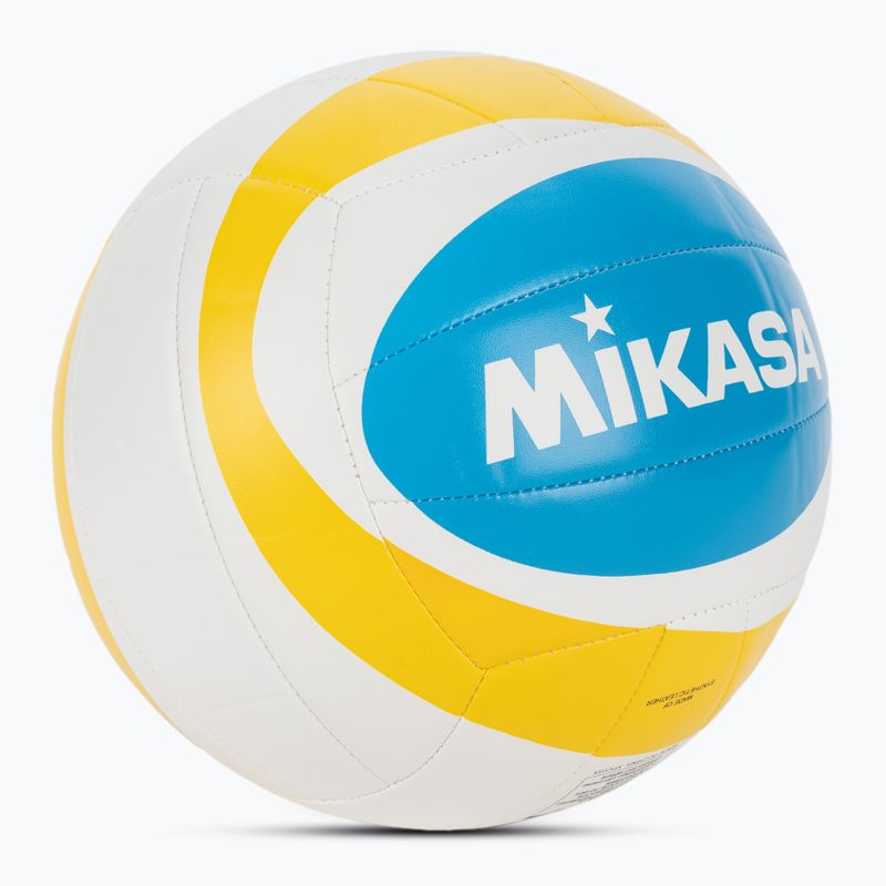 Mikasa beach volley BBV543C-VXB-YSB-5 κίτρινο/μπλε μέγεθος 5 2