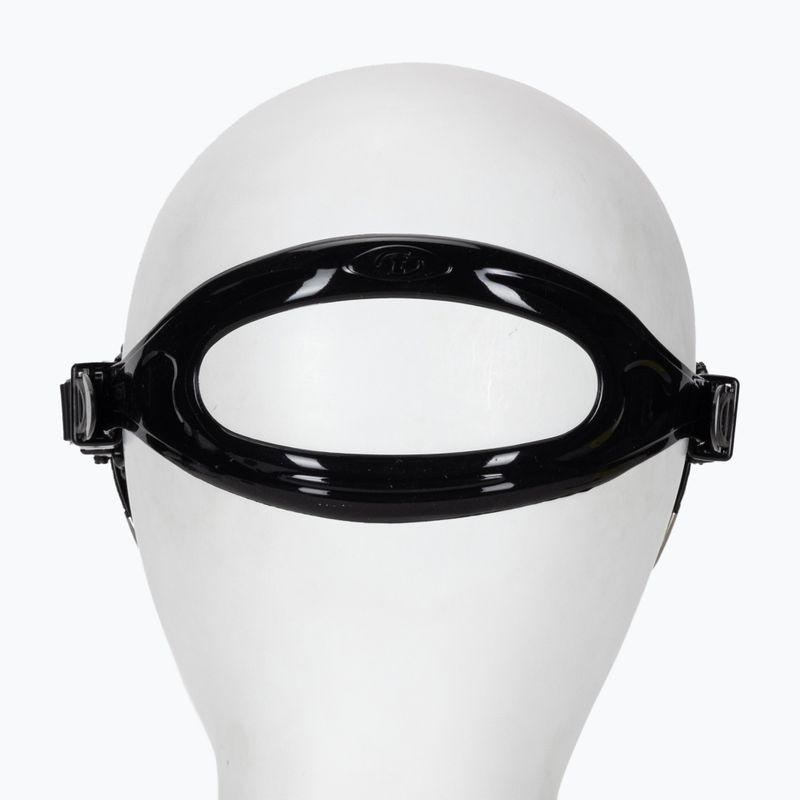 TUSA Freedom Hd Mask μάσκα κατάδυσης μαύρη και κίτρινη M-1001 5