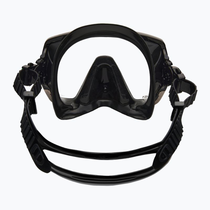 TUSA Freedom Hd Mask μάσκα κατάδυσης μαύρη-πράσινη M-1001 5