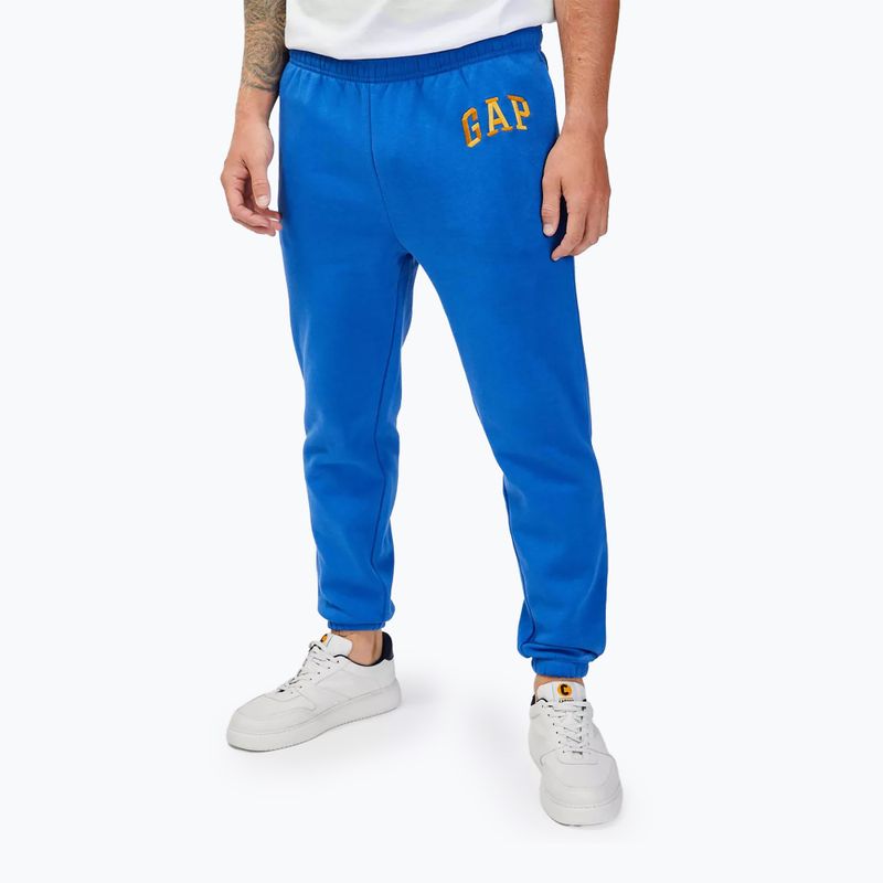 Ανδρικό παντελόνι GAP Tonal Arch Jogger imperial blue