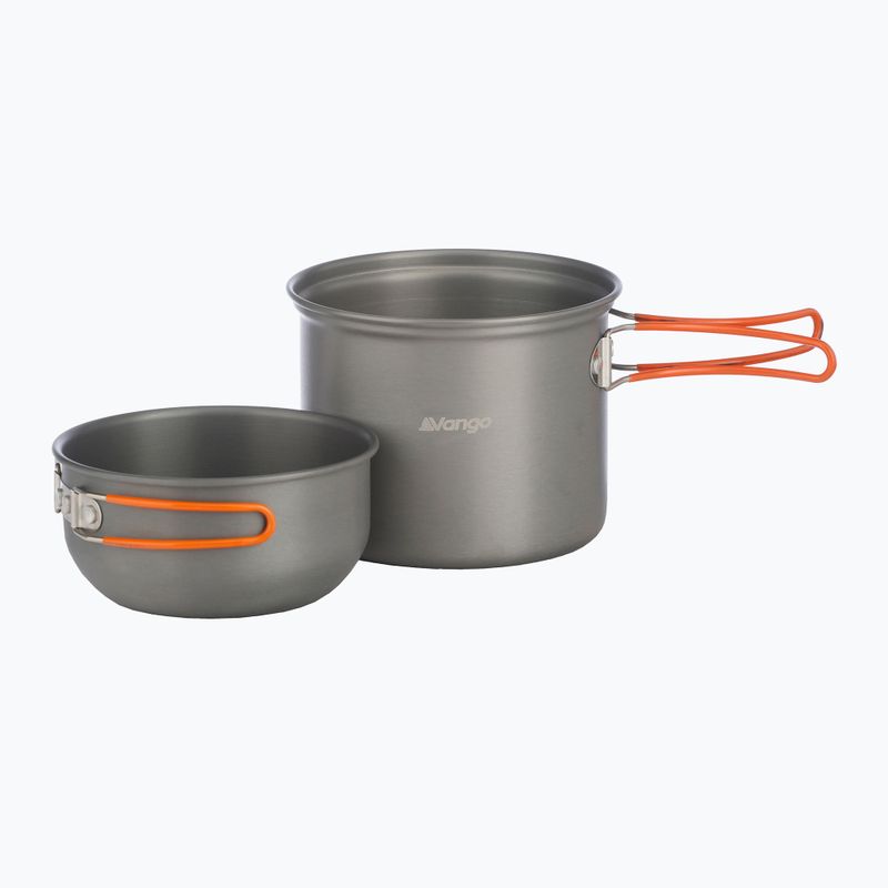 Σετ τουριστικών πιάτων Vango Hard Anodised 1 Person Cook Kit grey