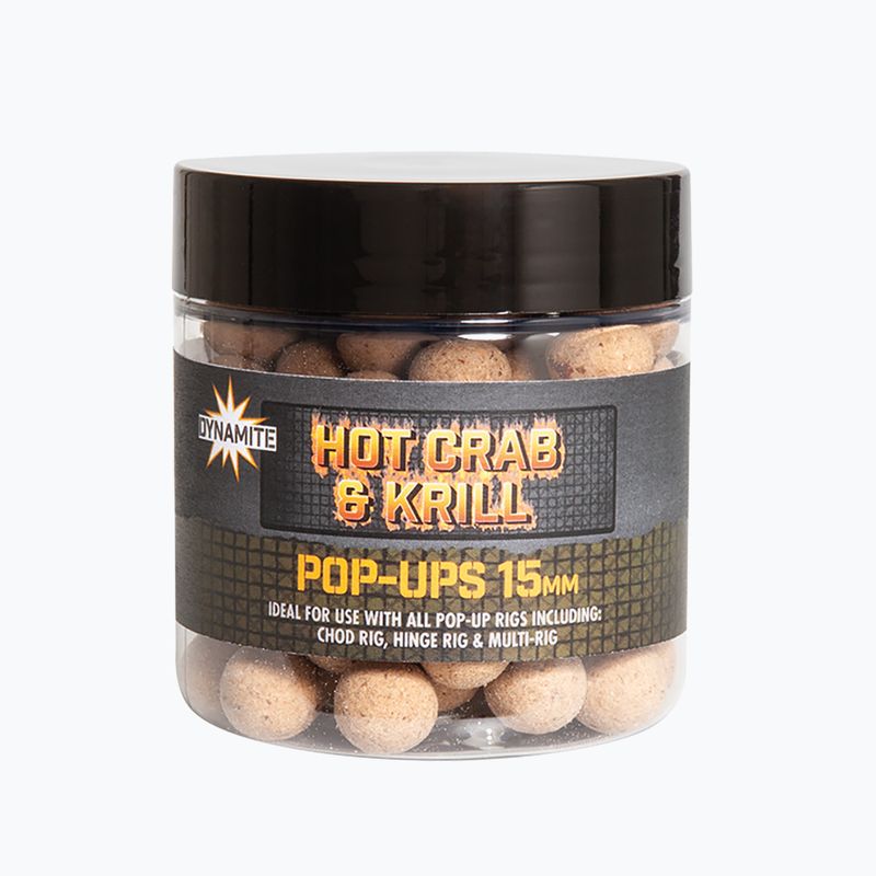 Δόλωμα δυναμίτη Hot Crab & Krill Food Bait Pop-Ups Protein Balls