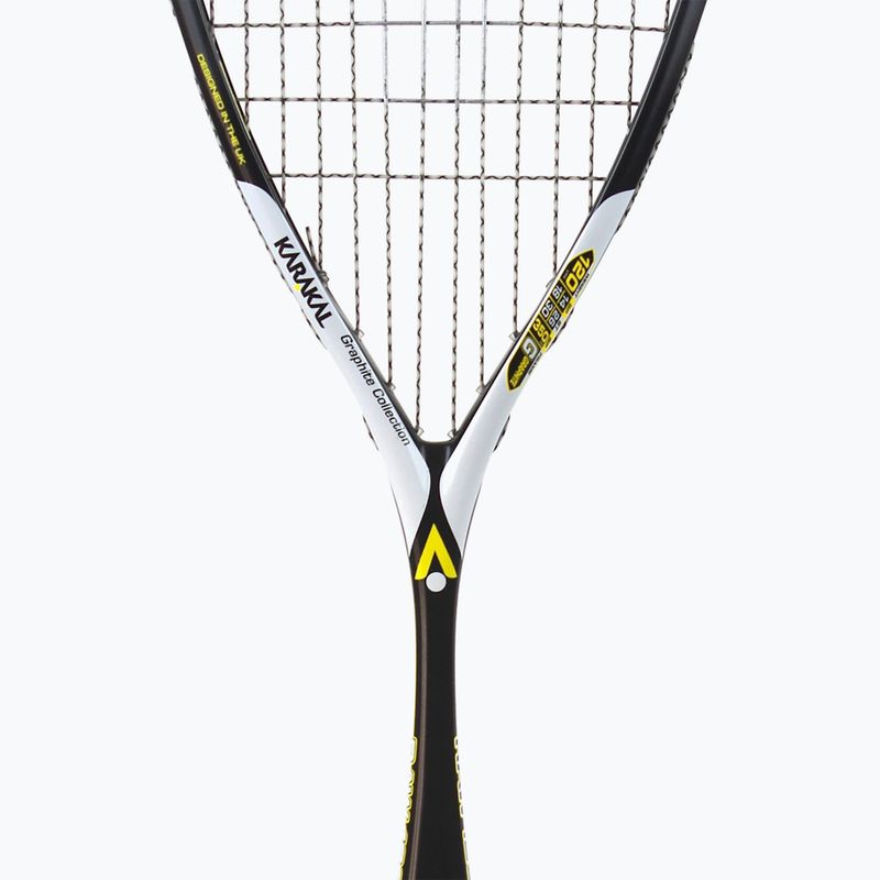 Ρακέτα σκουός Karakal Raw 120 black 4