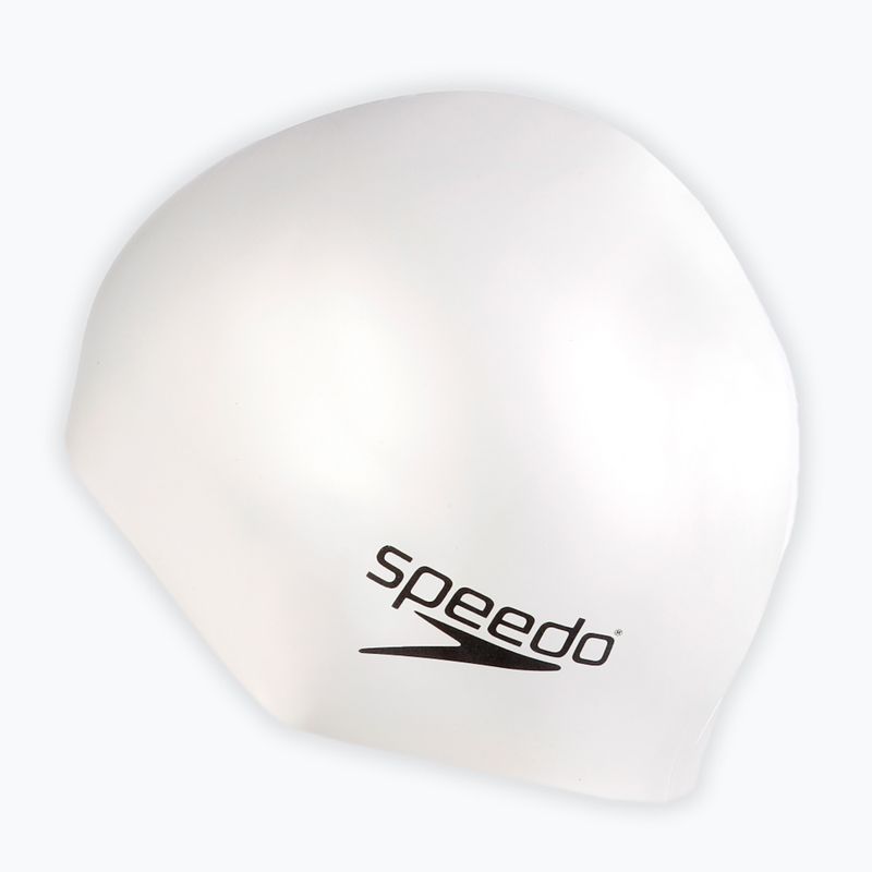 Speedo Καπάκι σιλικόνης Plain Flat λευκό 8-709910010 3