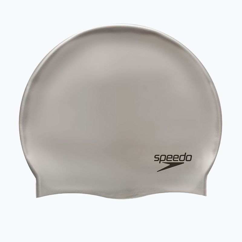 Speedo Καπάκι σιλικόνης Plain Flat γκρι 8-7099 2