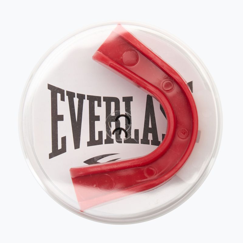 Προστατευτική μασέλα Everlast Double Mouthguard red 3