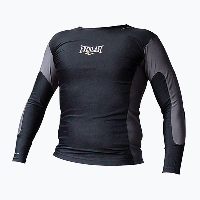 Ανδρικό μπλουζάκι συμπίεσης Everlast Rashguard Longsleeve μαύρο 4430